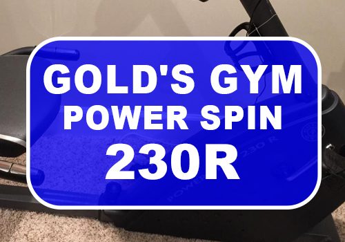 gold gym power spin 230r