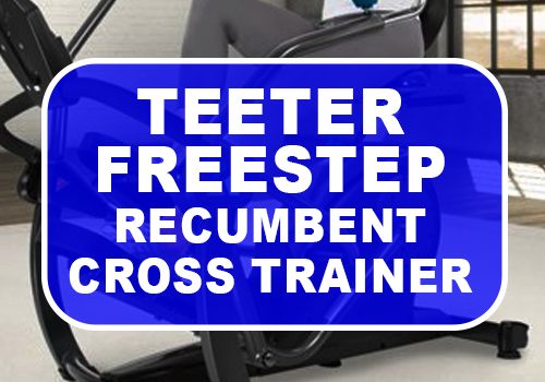 Teeter FreeStep Recumbent Cross Trainer and Elliptical