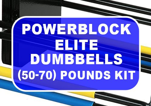 PowerBlock Elite Dumbbells 50-70 Pounds Expansion Kit