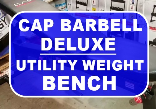 CAP Barbell Deluxe Utility Weight Bench