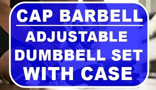 Cap Barbell Rubber Coated Hex Dumbbells