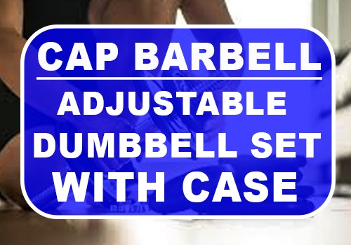 Cap Barbell Rubber Coated Hex Dumbbells