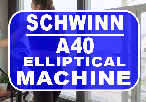 SCHWINN A40 Elliptical Machine