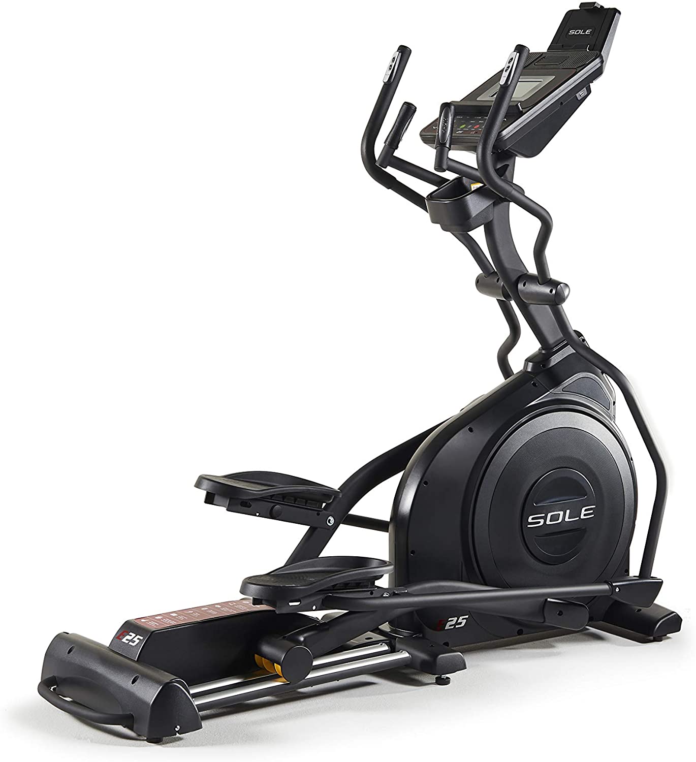 Sole, E25 Elliptical, Home Workout, Quiet, Smooth Flywheel, High Gear 